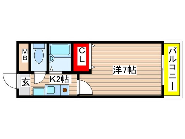 植田山DS１マンションの物件間取画像